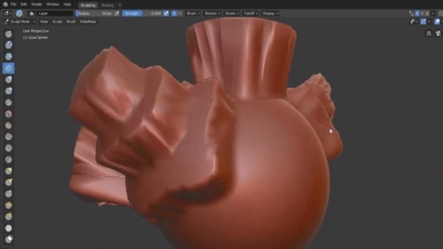 How to use the Layer Brush [Blender 2.8] смотреть онлайн