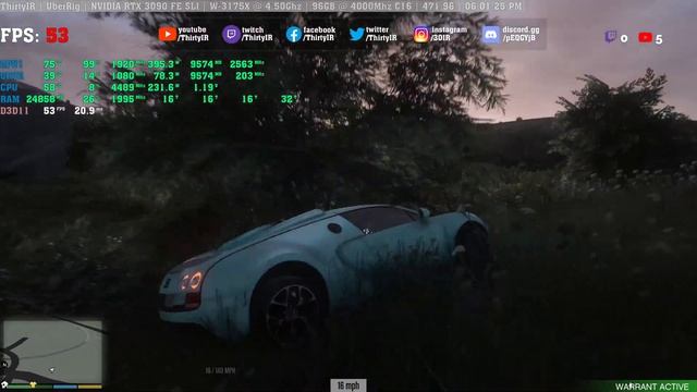 RTX 3090 ► GTA 5 QUANTV + LA Revo 2.0 4K Ultra Settings | GTA V Mods | UberRig | ThirtyIR смотреть онлайн