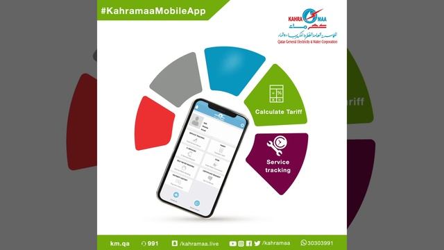 Kahramaa Smart Services within your reach via📱Kahramaa Mobile App смотреть онлайн