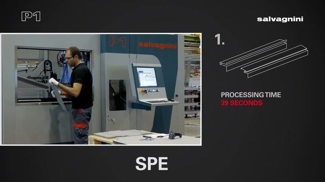 Salvagnini Panel Bending: P1 Mini Panel Bender - Side Panel