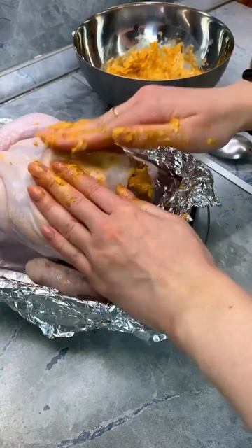 сочная курица в духовке