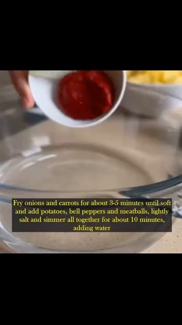 Vegetable Stew With Meatballs