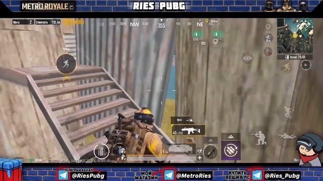 5 | РАНДОМНОЕ ОРУЖИЕ ЧЕЛЛЕНДЖ В МЕТРО РОЯЛЬ | METRO ROYALE 2.0 | Pubg Mobile 2.2 смотреть онлайн