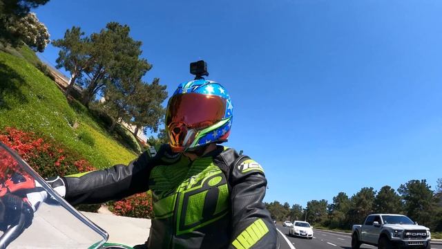 KawasakiBlog.com: Riding Kawasaki Ninja in Icon Airflite Space Force Helmet Glory 2022 смотреть онлайн
