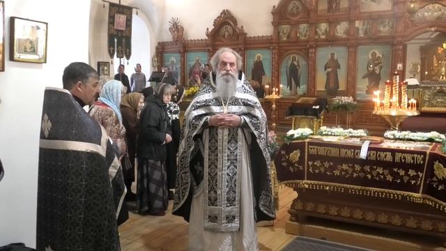 Проповедь отца Павла. Великий Пяток. Изнесение плащаницы. 18.04.25 смотреть онлайн