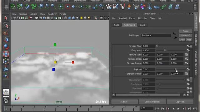 myt0006-Creating cloud time lapse effect using Maya Fluids смотреть онлайн