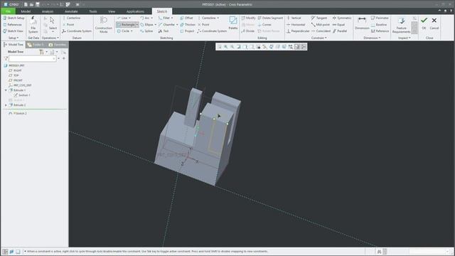 PTC Creo Parametric 6.0 Environment смотреть онлайн