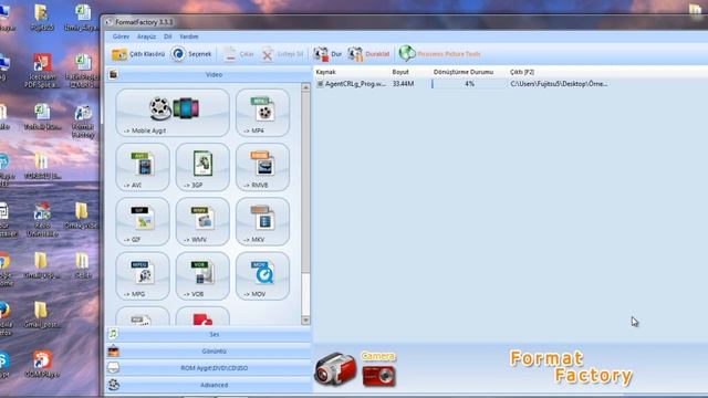 Format Factory Video Formatı Değiştirme смотреть онлайн