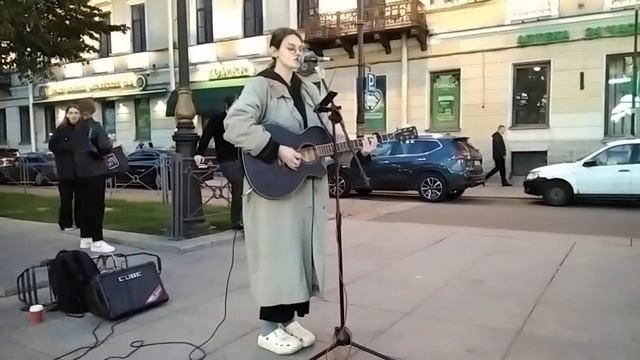 УЛИЧНЫЕ МУЗЫКАНТЫ ПИТЕРА, Дина 26.09.23. смотреть онлайн