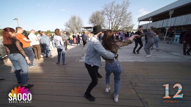 Nikita Poryadkov and Tatyana Miheeva Salsa Dancing at Respublika Days XII, Open Air, Monday 02.05.2 смотреть онлайн