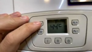 Меню котла BAXI. Как им управлять?