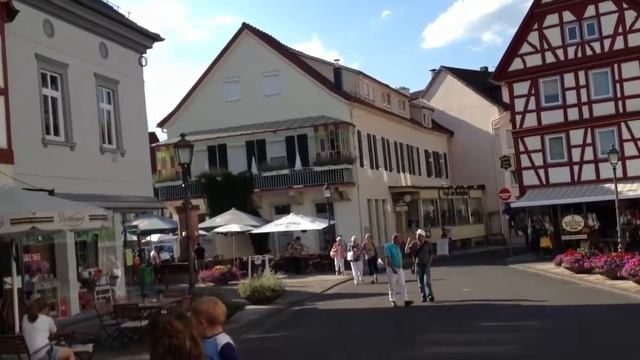 Markt Platz a Bad Orb rinomato centro termale della Germania смотреть онлайн