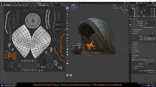how to bake a roughness map in blender 2.8 speed up your renders смотреть онлайн