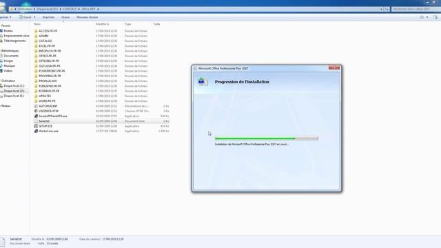 installe office 2007 et option d'enregistrer en PDF et XPS смотреть онлайн