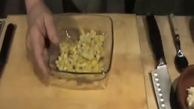 Chef Cha Cha Dave How To Make  Fried Green Tomatoes White Eggplant Hot Corn Sauce Video Recipe