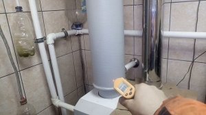 Теплообменник на дымоход, экономия газа.