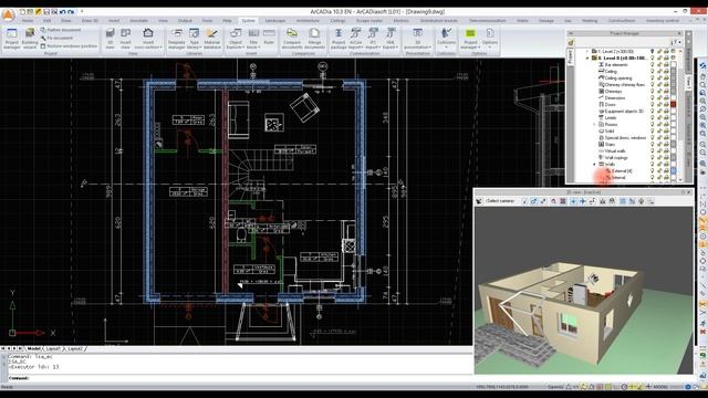ArCADia-ARCHITECTURE [16] - Objects, Textures | CAD/BIM software смотреть онлайн