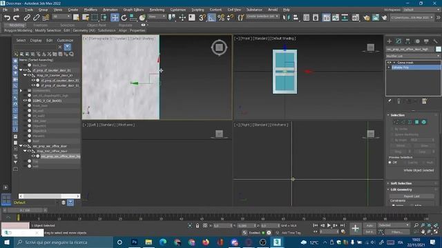 3DS Max | GTAV Map Developing | SSCustom | Pt.4 | Texturizzazione Porta, Ritaglio Muri MLO смотреть онлайн