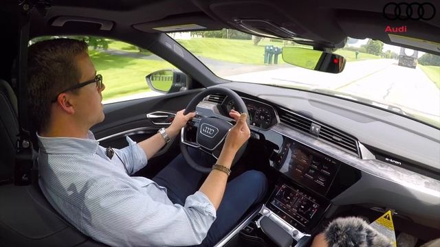 Adaptive Cruise Control Tutorial (Stop and Go) in 2019 Audi e-tron | Audi of Lexington смотреть онлайн