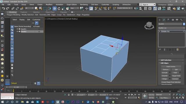 3DS MAX | Beginner tutorial | Part 3 | Loop & Ring selection смотреть онлайн