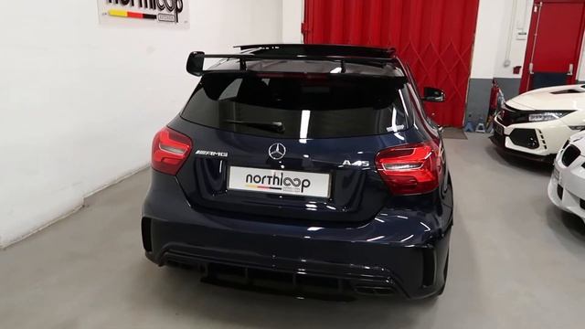 2016 (66) Mercedes-Benz A Class 2.0 A45 AMG (Premium) SpdS DCT 4MATIC (s/s) 5dr смотреть онлайн