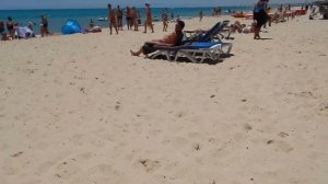 Тунис, Хаммамет 2015. Отель Samira Club 3*. Пляж ч.1