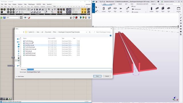 [Tekla Structures] How to create a Grasshopper powered component смотреть онлайн