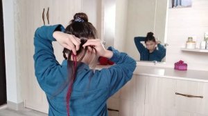 Как заплести АФРОКОСЫ самой себе за 💯 рубль 🙄