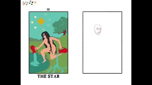 Drawing TAROT | The Star & Strength [SPEEDPAINT] смотреть онлайн