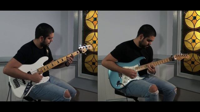 Dave Giraldo || Bass And Guitar De Gloria En Gloria || Fabian Betancur Cover