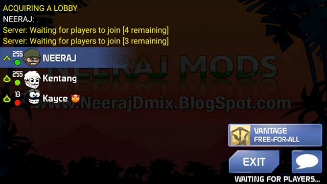 mini militia hack Death srpeya mode Gode mode version 4.2.8 смотреть онлайн