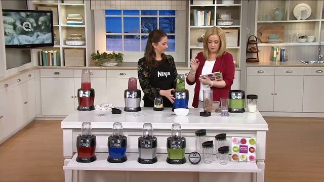 Nutri Ninja Auto iQ 1100W Personal Blender with Smooth Boost on QVC смотреть онлайн