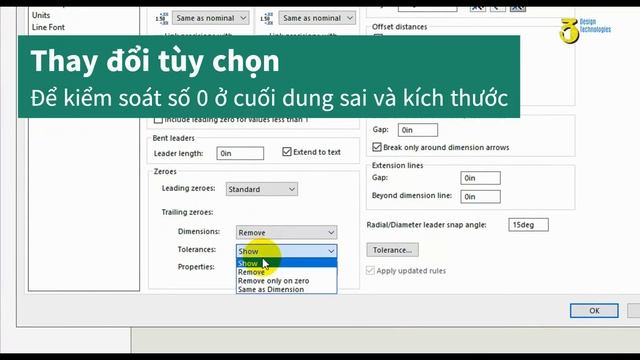 Trailing Zeros | SOLIDWORKS Drawing Tips & Tricks | 3Design Technologies смотреть онлайн