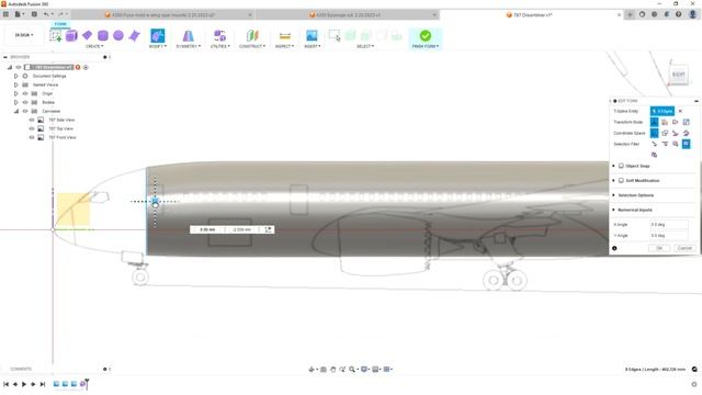 Fusion 360 Fuselage смотреть онлайн
