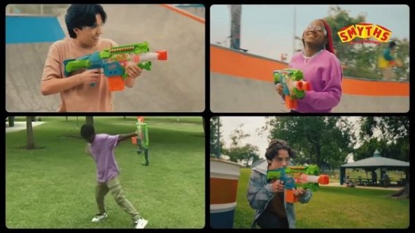 NERF Elite 2.0 Double Punch Blaster - Smyths Toys