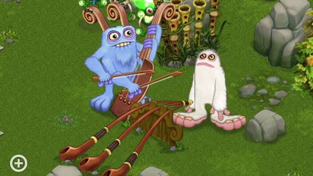 my singing monsters дуэт смычерога и мамунта на острове растений! смотреть онлайн