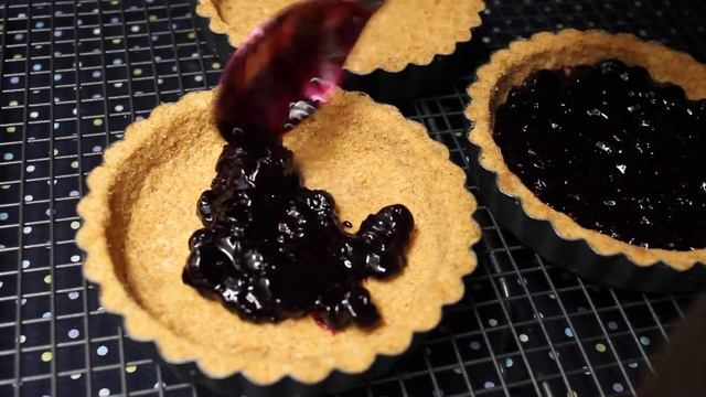 試讀試做《冰盒甜點》檸檬藍莓派馬斯卡彭乳酪迷你塔｜Lemon Blueberry Pie Mascarpone Mini Tart