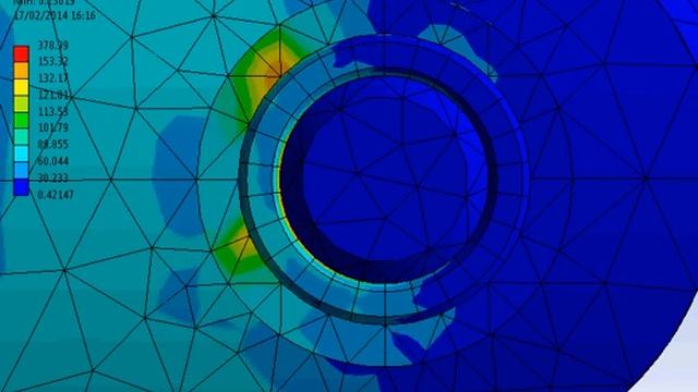 Ansys Transient Structural Simulation of a Cardan Joint смотреть онлайн