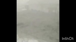 Ливневый паводок в селе Инхо, Дагестан.