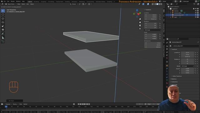 Blender Corso Base Lezione 7: Edit Mode e SNAP смотреть онлайн
