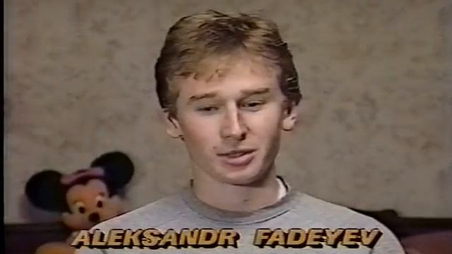 Profile on Aleksandr Fadeev (URS) - 1988 Calgary, Figure Skating, Men's Short Program (US ABC) смотреть онлайн