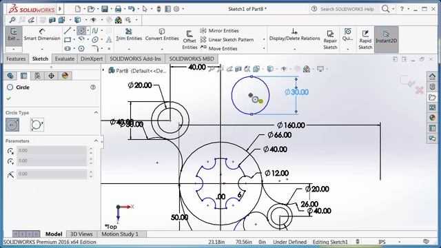 Solidworks 2D Drawing Practice Tutorial | Basic Exercise 2 смотреть онлайн