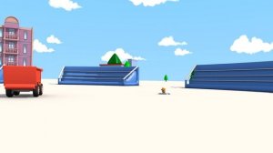 что батуты; Учим цифры вместе с грузовичком Игорем