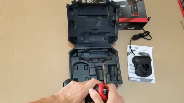 Parkside Cordless Combi Screwdriver Impact Driver 12 VOLT Unboxing смотреть онлайн