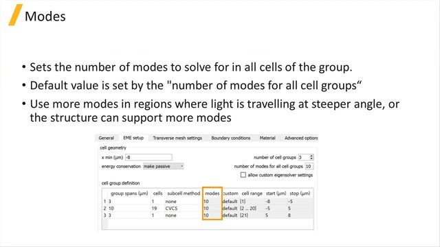 Ansys Lumerical EME — Solver Region — Cell Group Definition — Lesson 2, Part 2 смотреть онлайн