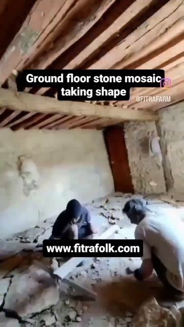 Lime Stone Mosaic Floor Building Time Lapse #stonefloor #flooring #stonebuilding #renovation смотреть онлайн