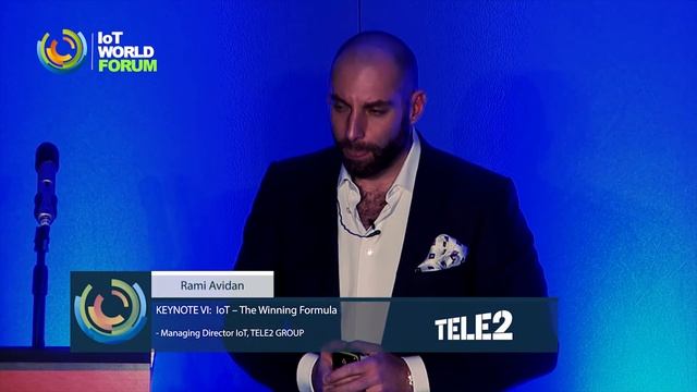 Rami Avidan TELE2 - Keynote at IoT World Forum 2016 in London смотреть онлайн