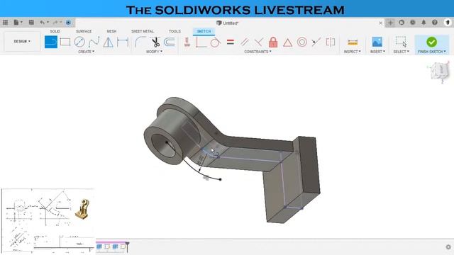 Model mania 2001 in Fusion 360 #Fusion360 #3dmodeling #streaning смотреть онлайн