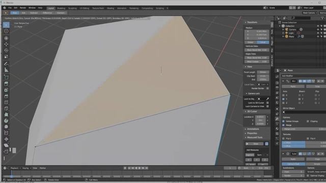 blender 2.8 crease and bevel edges смотреть онлайн