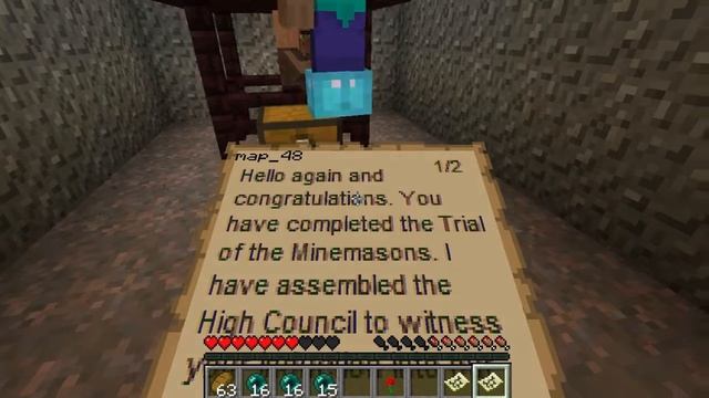 Minecraft:The Trial of the Minemasons - Часть 4 - Тайна Масонов смотреть онлайн